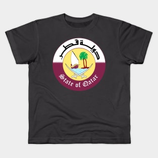 Emblem of Qatar Kids T-Shirt